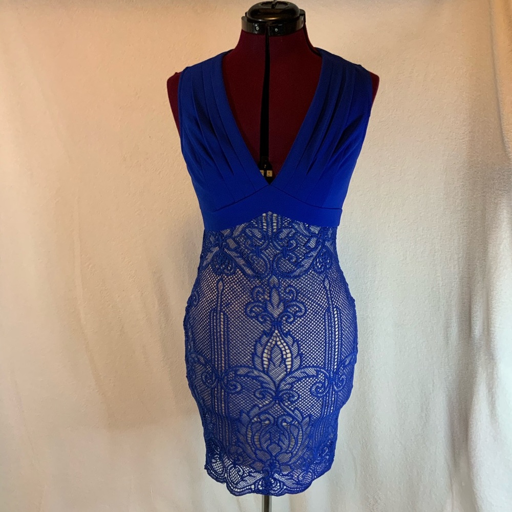 Royal blue dress. Size medium.